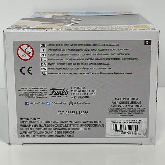 Funko Pop Mary Poppins Returns w Bag 467 NIB emily blunt disney movie - Picture 6 of 12